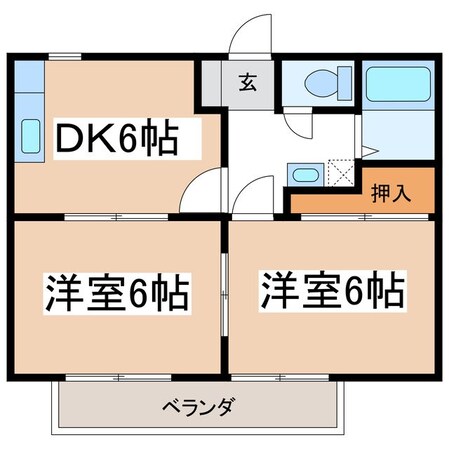 ホーユーコンホートIIの物件間取画像